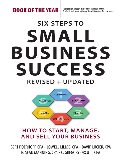 Title details for Six Steps to Small Business Success by Bert Doerhoff - Available